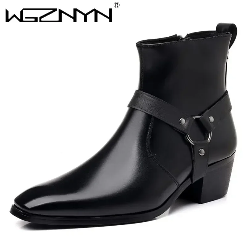 Men Shoes For Wedding - Bottes Chelsea de styliste pour hommes,