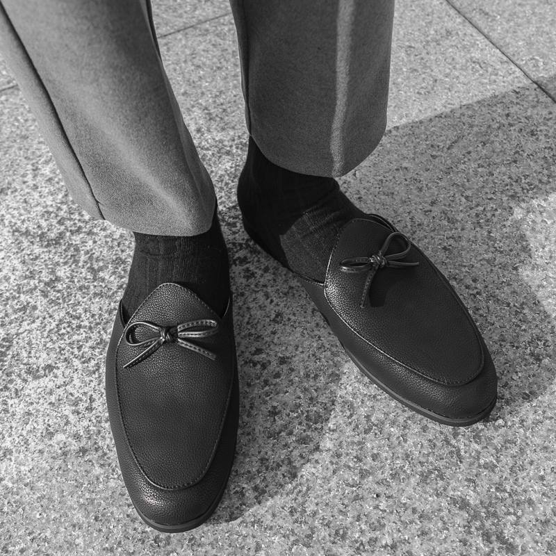 Mules en cuir pour hommes, con - Men'S Shoes Business Casual avis et prix