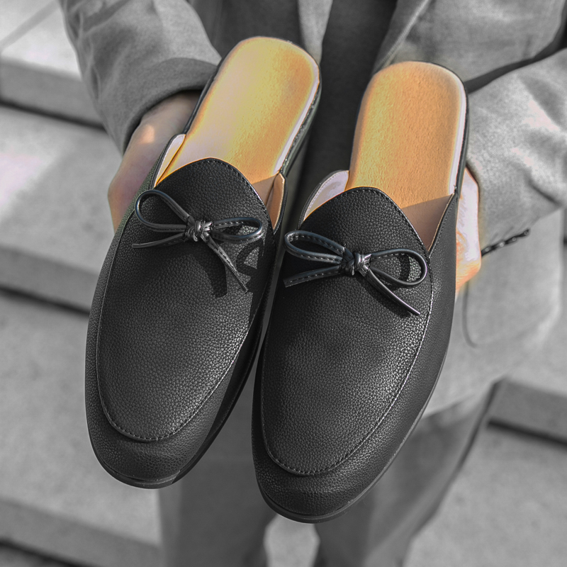 Mules en cuir pour hommes, con - Men'S Shoes Business Casual avis et prix
