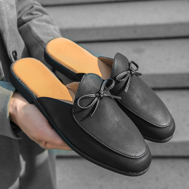 Mules en cuir pour hommes, con - Men'S Shoes Business Casual avis et prix