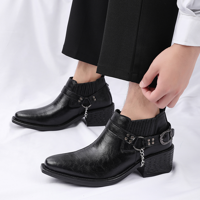 Nouvelles bottes en cuir de va - Men Shoes For Wedding avis et prix