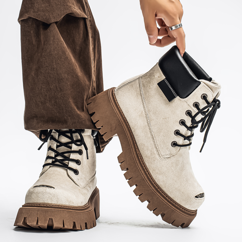 Bottes montantes classiques en - Men'S Shoes Business Casual avis et prix
