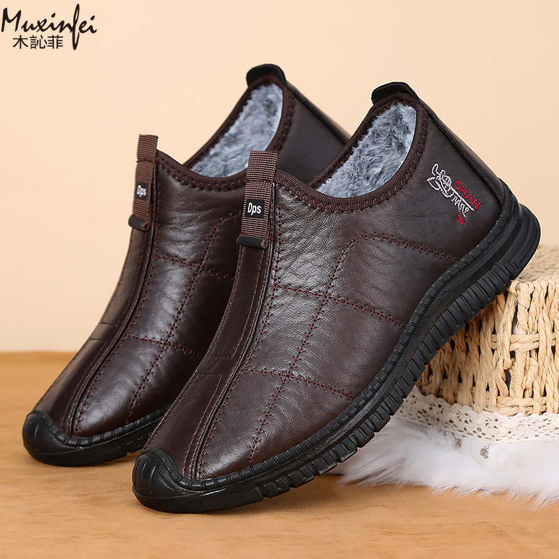 Chaussures d'hiver en coton po - Men'S Shoes Business Casual avis et prix