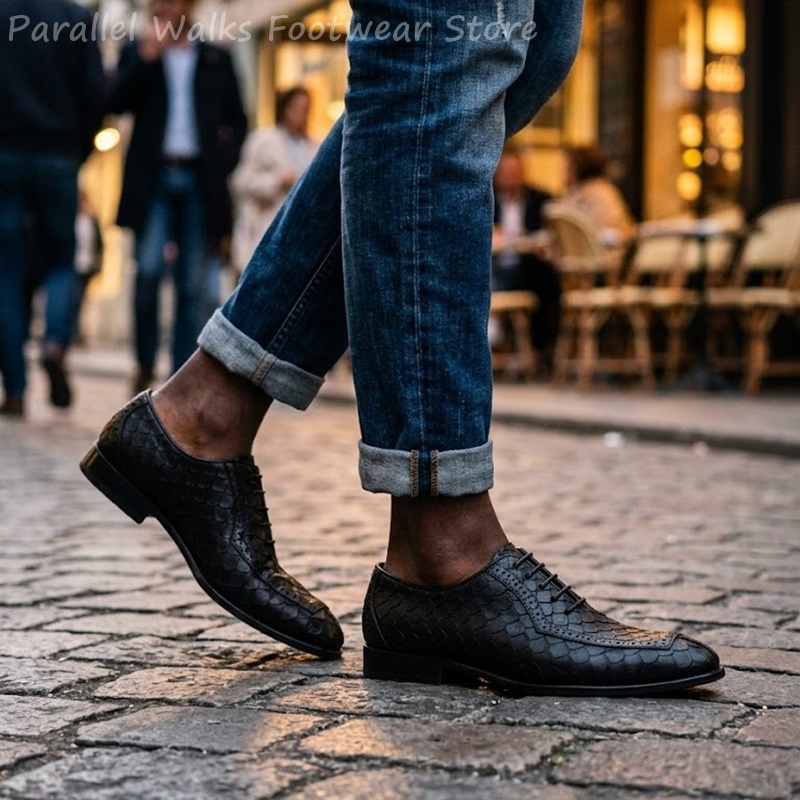 Chaussures Oxford pour hommes  - Men Shoes For Wedding avis et prix